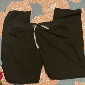 Figs black Livingston scrub pants small